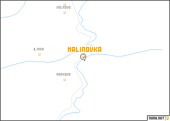 map of Malinovka