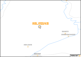 map of Malinovka