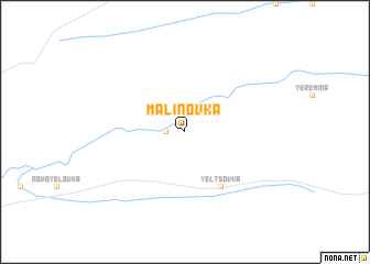 map of Malinovka