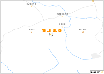 map of Malinovka