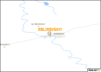 map of Malinovskiy