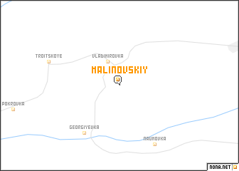 map of Malinovskiy