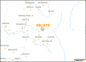 map of Malinta