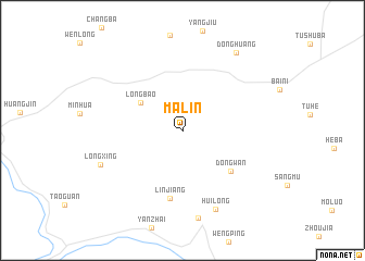 map of Malin