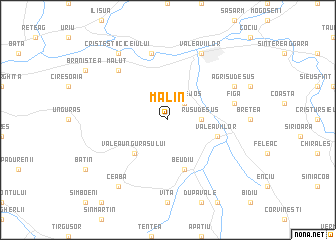 map of Malin