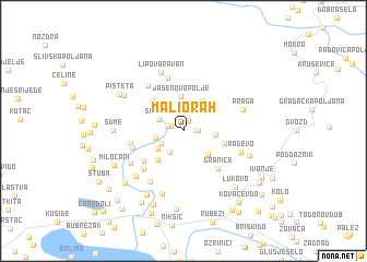 map of Mali Orah