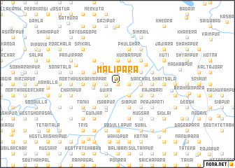 map of Mālīpāra