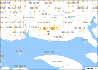 map of Mālīpāra