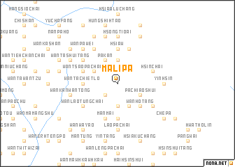 map of Ma-li-pa