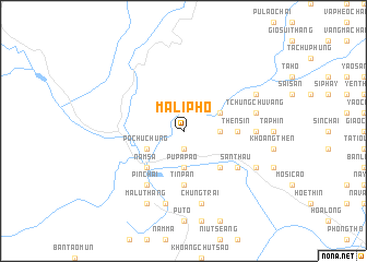 map of Ma Li Pho