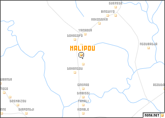 map of Malipou