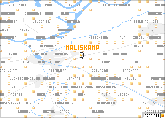 map of Maliskamp