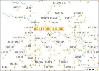 map of Malitbog Ilauod