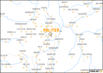 map of Malitep