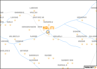 map of Maliti