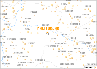 map of Mali Turjak