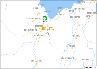 map of Malitu