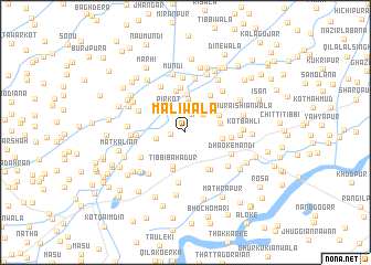 map of Maliwāla