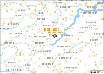 map of Māliwāl