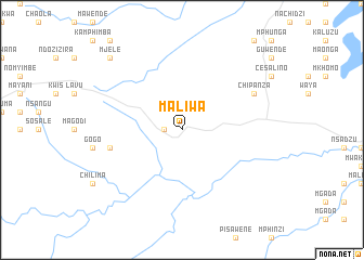 map of Maliwa