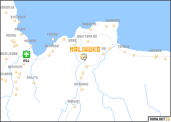 map of Maliwuko