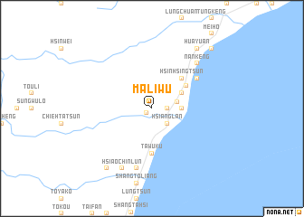 map of Ma-li-wu