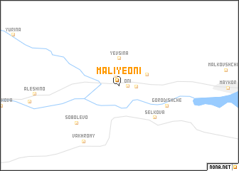 map of (( Maliye Oni ))