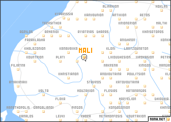 map of Máli