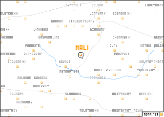 map of Mali