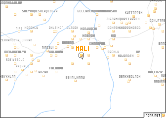 map of Malī