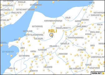 map of Māli