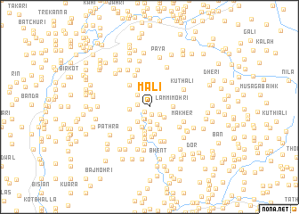 map of Māli