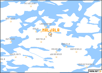 map of Maljala