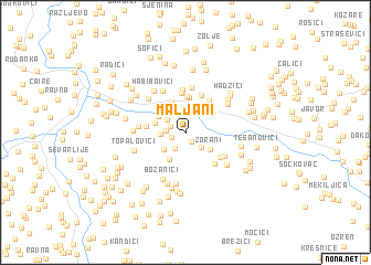 map of Maljani