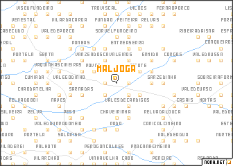 map of Maljoga