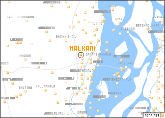 map of Malkāni