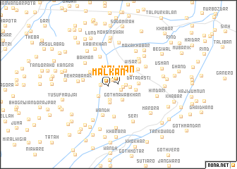 map of Malkān