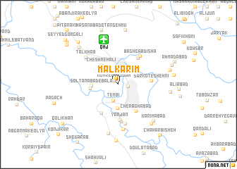 map of Māl Karīm