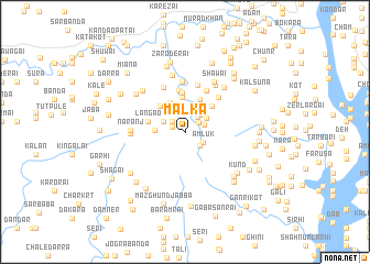 map of Mālka