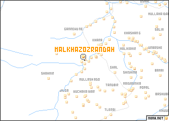map of Malkhazo Zrandah