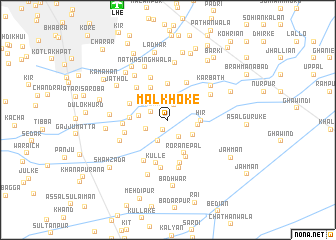 map of Malkhoke