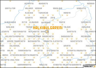 map of Malki Bŭlgareni