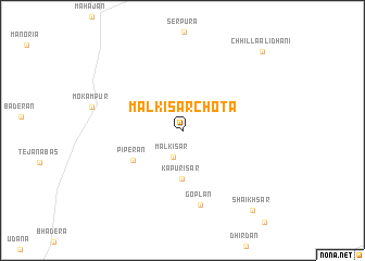 map of Malkisar Chota