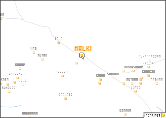 map of Malki