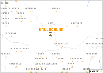 map of Mallachuma