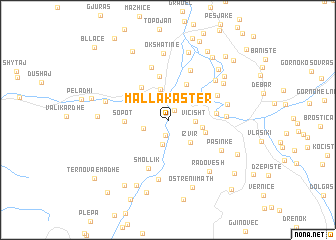 map of Mallakastër