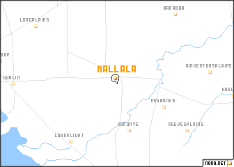 map of Mallala
