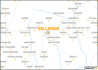 map of Mallamawa