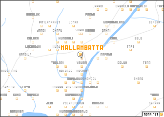map of Mallam Batta