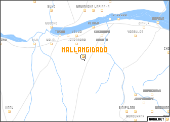 map of Mallam Gidado